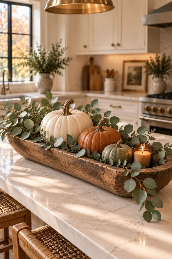 Pumpkin & Berry Thanksgiving Centerpiece