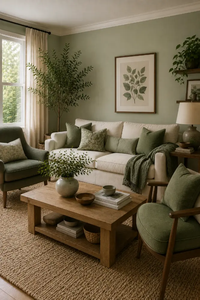 Sage Green Accent Chair Living Room Ideas