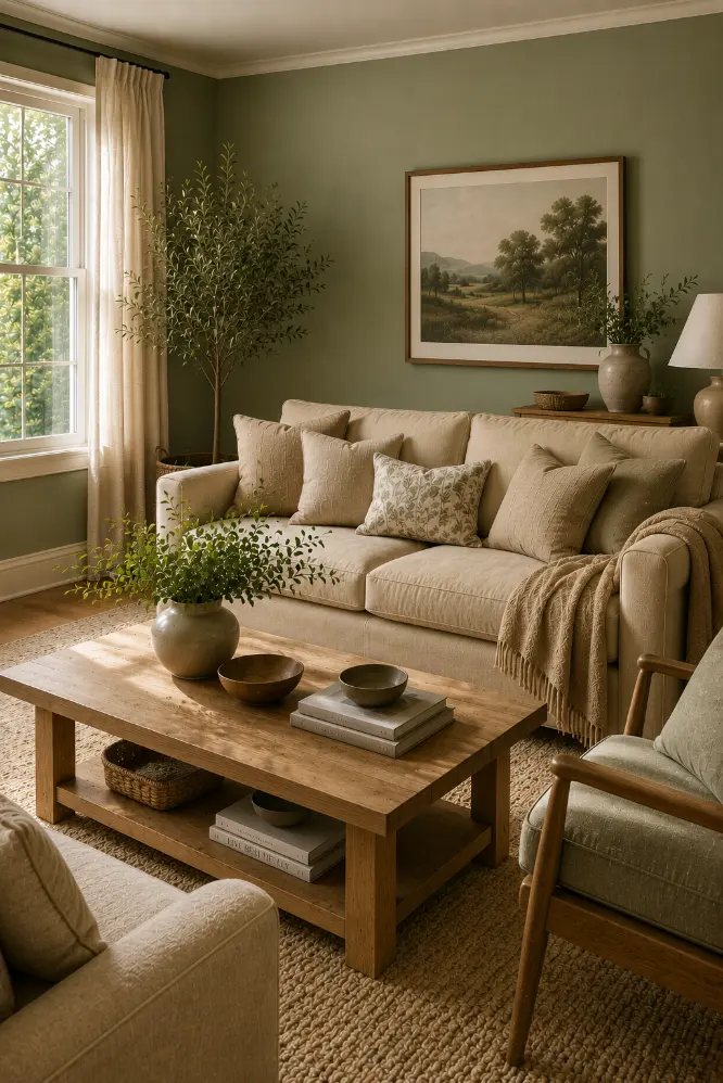 Sage Green Sofa Living Room Ideas