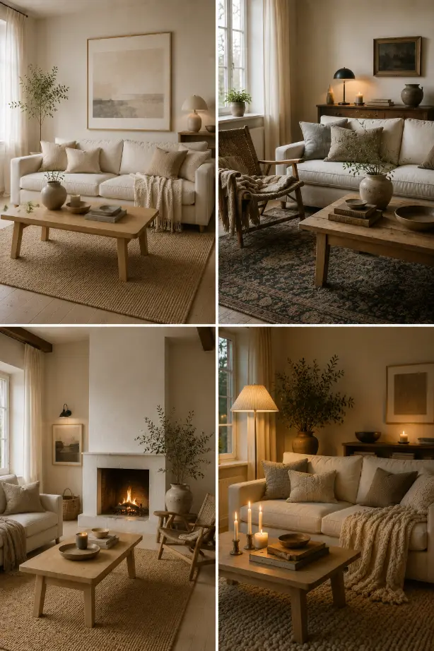 Scandinavian Living Room Ideas With a Soft Neutral Base