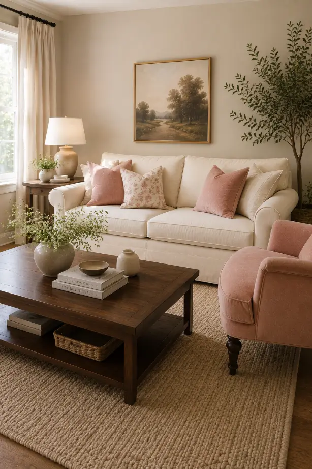 Soft Pastel Wall Colors for Living Rooms
