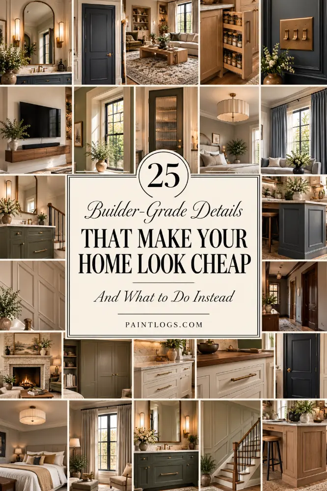 25 Builder-Grade Details to Avoid