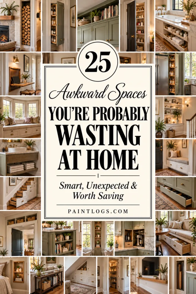25 Awkward Spaces in Your Home You’re Probably Wasting