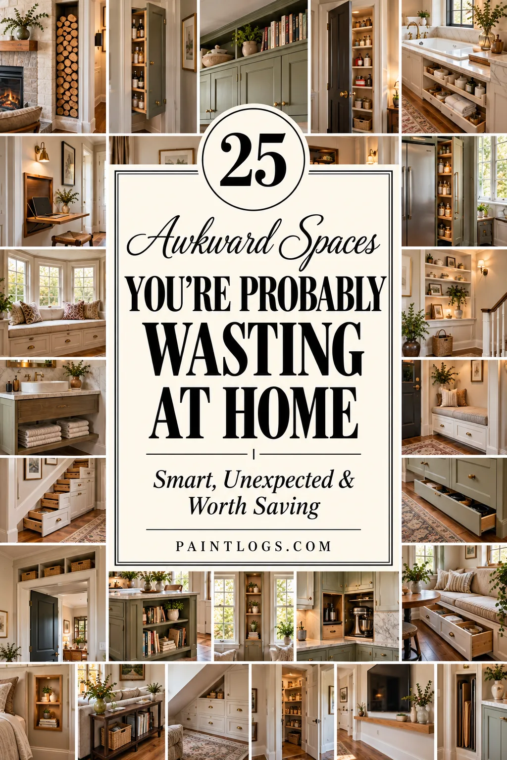 25 Awkward Spaces in Your Home You’re Probably Wasting