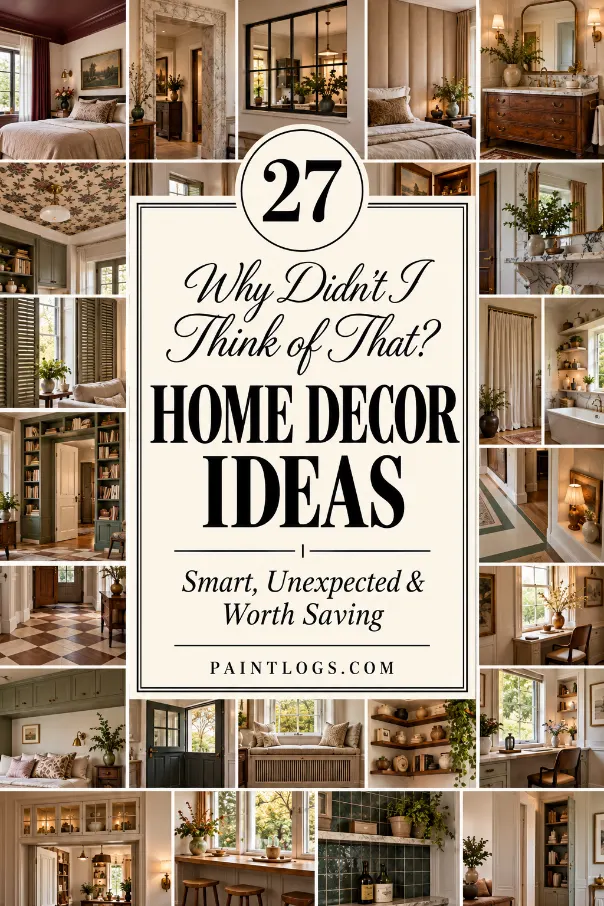 27 Why Didn’t I Think of That? Home Decor Ideas