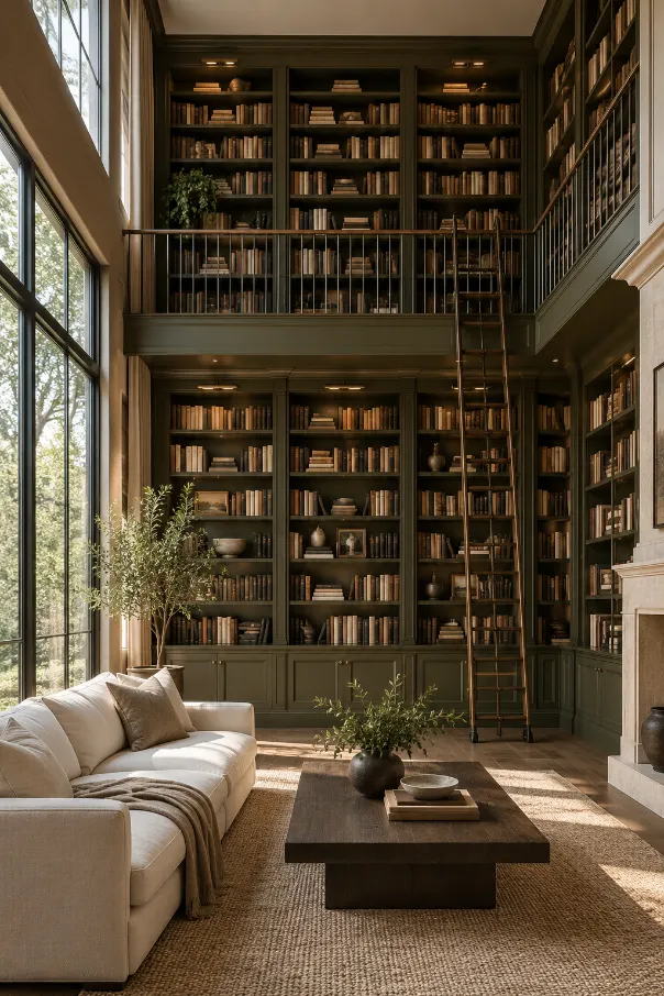 5 Ways to Make a High Ceiling Living Room Feel Finished
