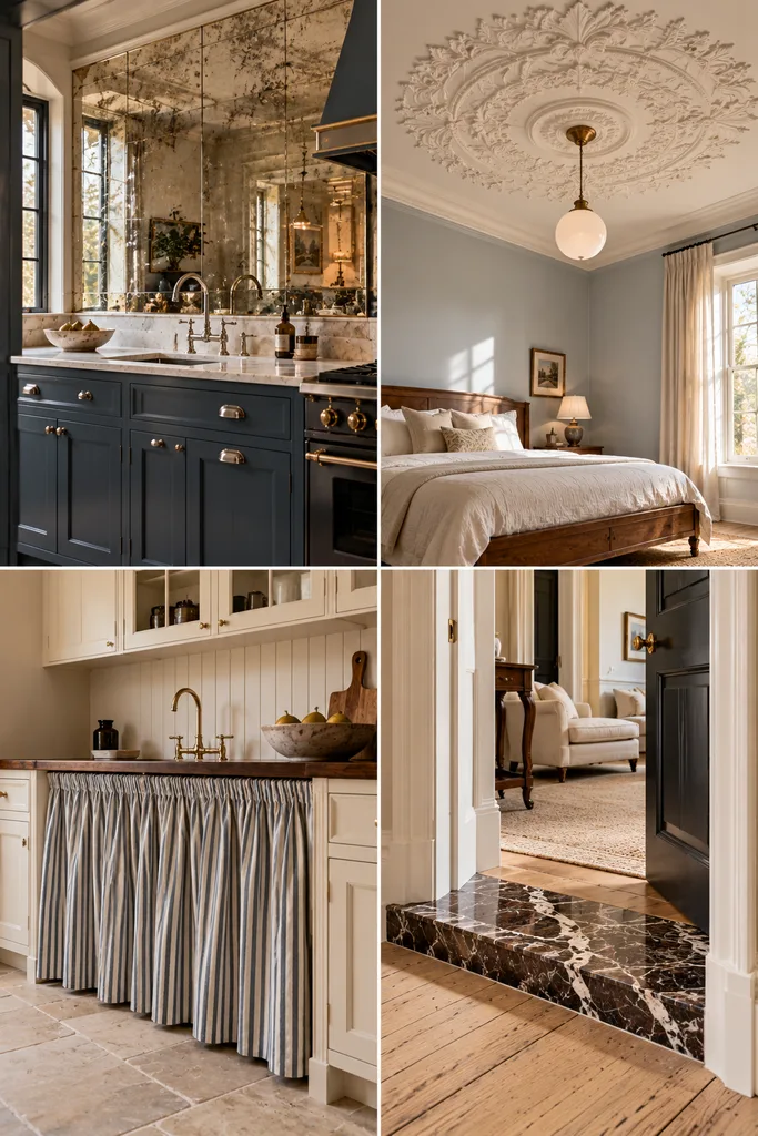 Warm Classic Interiors Moodboard