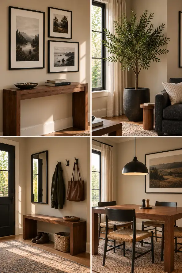 Warm Modern Home Moments
