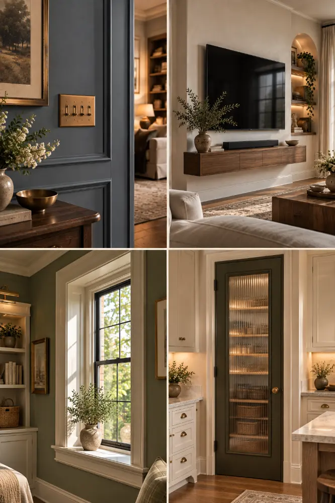 Warm Traditional Interior Details